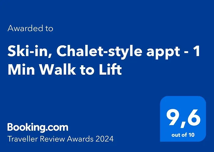 Ski-In, Chalet-Style Appt Central Verbier - 1 Min Walk To Lift
